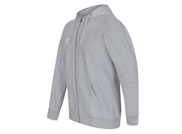 UMBRO Basic Hood Jacket Grå M Jakke med hette og liten logo 