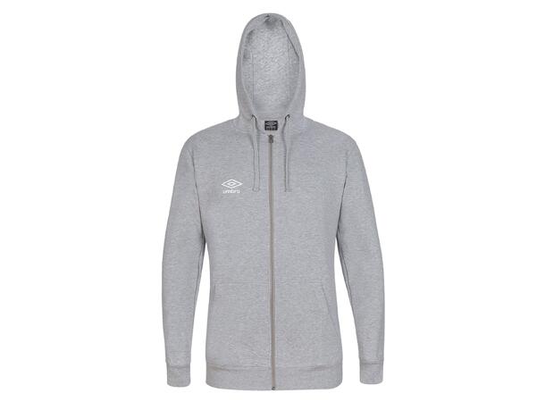UMBRO Basic Hood Jacket Grå M Jakke med hette og liten logo 