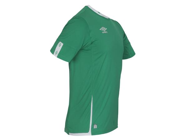 UMBRO UX Elite SS Jsy Grønn/Hvit L Flott kortermet spillertrøye 