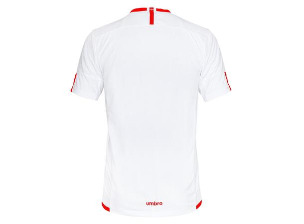 UMBRO UX Elite SS Jsy Hvit/Rød M Flott kortermet spillertrøye 