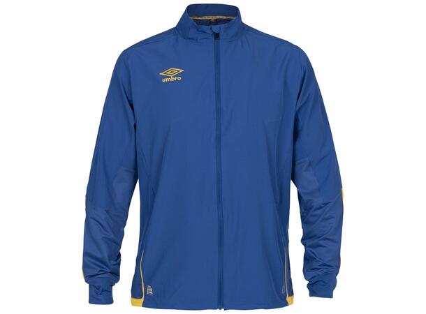 UMBRO UX Elite Trn Jkt Blå/Gul XXL Lett treningsjakke, romslig passform. 
