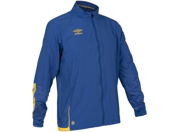UMBRO UX Elite Trn Jkt Blå/Gul XXL Lett treningsjakke, romslig passform. 