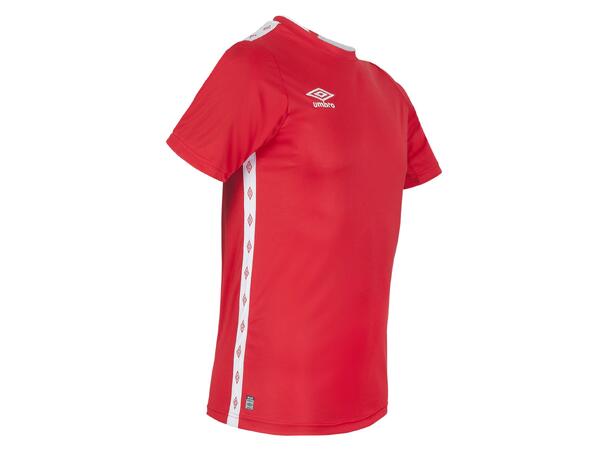 UMBRO UX Elite Trn Tee Rød/Hvit S Teknisk trenings t-skjorte 