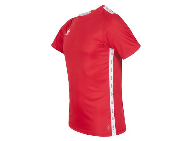 UMBRO UX Elite Trn Tee Rød/Hvit S Teknisk trenings t-skjorte 