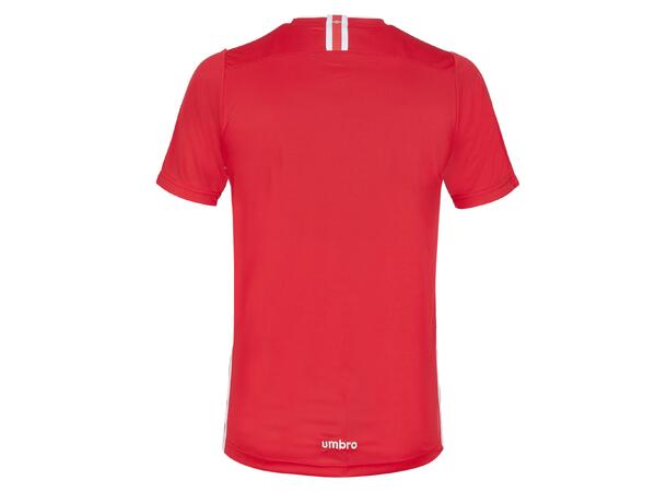 UMBRO UX Elite Trn Tee Rød/Hvit S Teknisk trenings t-skjorte 