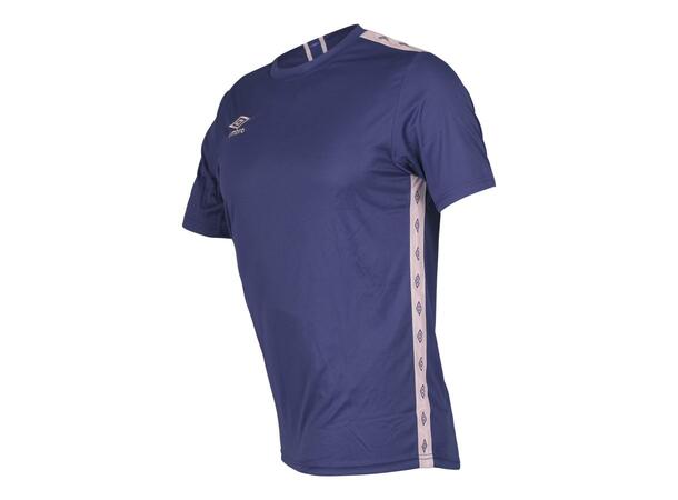 UMBRO UX Elite Trn Tee jr Blå/Hvit 152 Teknisk trenings t-skjorte til junior 