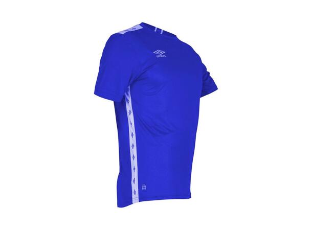 UMBRO UX Elite Trn Tee jr Blå/Hvit 152 Teknisk trenings t-skjorte til junior 