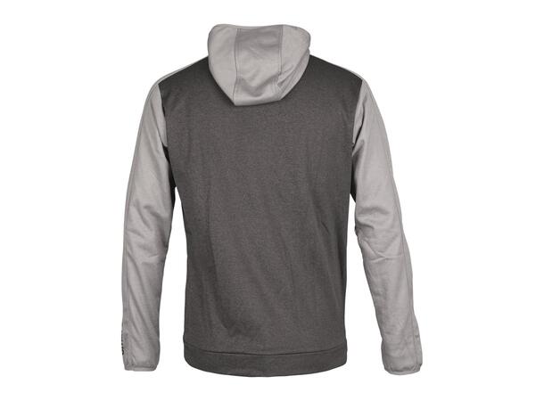 UMBRO Core Tech Hood Zip Gråmelert XXL Jakke med hette, i resirkulert polyester 