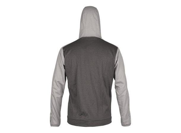UMBRO Core Tech Hood Zip J Gråmelert 140 Jakke med hette, i resirkulert polyester 