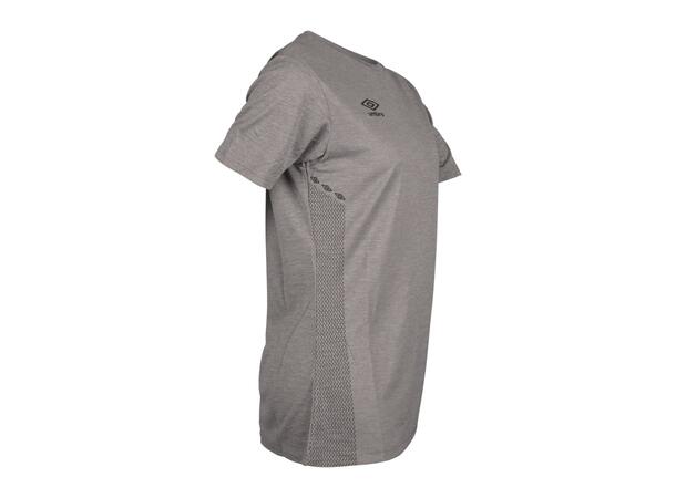 UMBRO Core Tech Tee W Gråmelert 44 Behagelig trenings t-skjorte til dame 