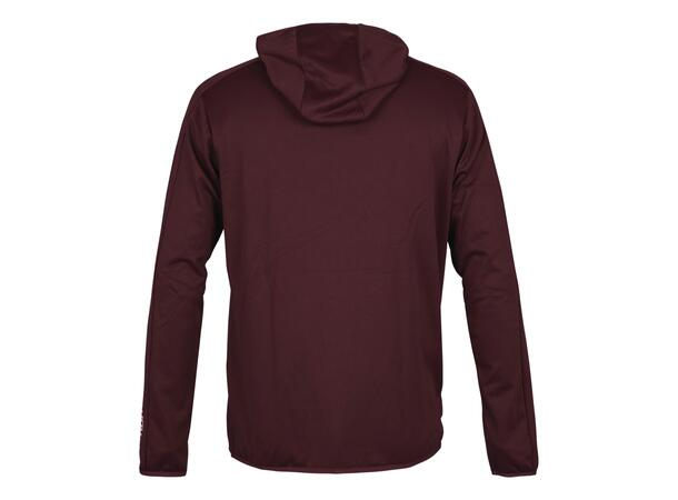UMBRO Core Tech Hoodie Jr Burgunder 152 Hettegenser i resirkulert polyester 
