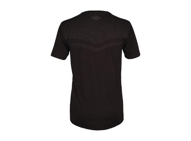 UMBRO Core Tech Tee Sort XXL Behagelig trenings t-skjorte 