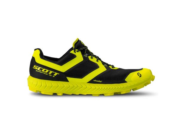 SCOTT Shoe Supertrac RC 2 Sort/Gul 42 En teknisk løpesko for fjellet 
