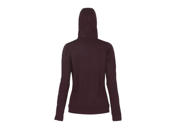 UMBRO Core Tech Hood Zip W Burgunder 38 Jakke med hette, i resirkulert polyester 