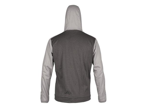 UMBRO Core Tech Hood Zip Gråmelert XL Jakke med hette, i resirkulert polyester