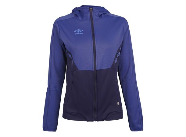 UMBRO Core Tech Hood Zip W Blå 44 Jakke med hette, i resirkulert polyester 