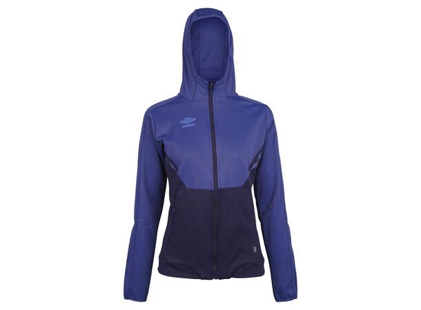 UMBRO Core Tech Hood Zip W Blå 44 Jakke med hette, i resirkulert polyester 