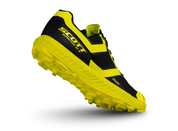 SCOTT Shoe Supertrac RC 2 Sort/Gul 42,5 En teknisk løpesko for fjellet 