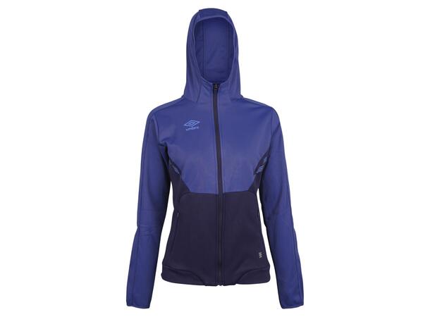 UMBRO Core Tech Hood Zip W Blå 40 Treningsjakke med hette i polyester