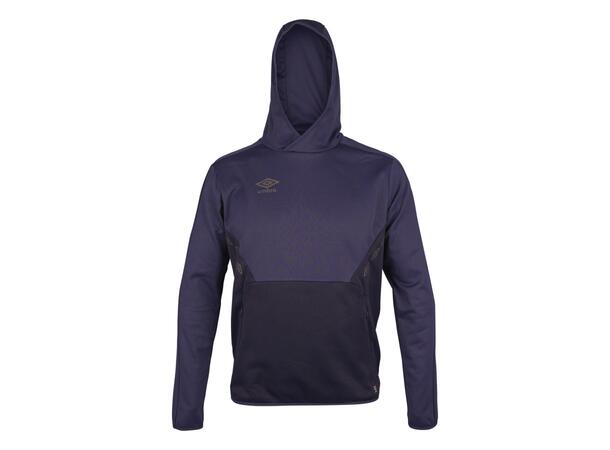 UMBRO Core Tech Hoodie Jr Marine 164 Hettegenser i resirkulert polyester 